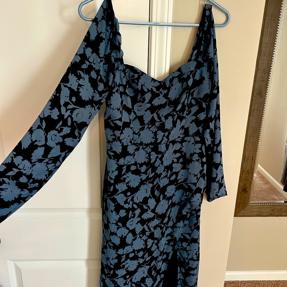 Navy/ Black Abercrombie dress size small